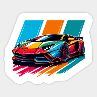 Lamborghini aventador Sticker